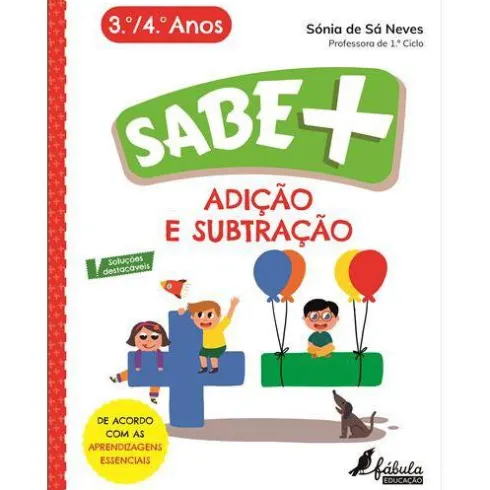 Adição e Subtração - 3.º e 4.º Anos de Sónia de Sá Neves