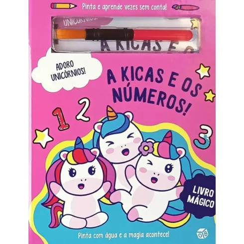 Adoro Unicórnios! A Kikas e os Números! de Vários Autores