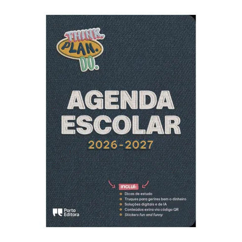 Agenda Escolar 2026-2027 Think.Plan.Do de Poto Editora