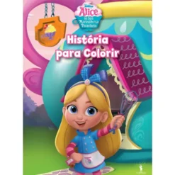 Alice na sua Maravilhosa Pastelaria - História para Colorir