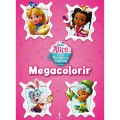 Alice na sua Maravilhosa Pastelaria - Megacolorir de Disney