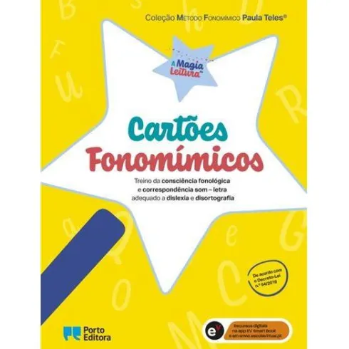A Magia da Leitura - Cartões Fonomímicos de Paula Teles