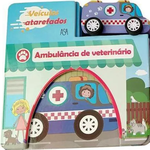 Ambulância de Veterinário de Globe Publishing - Veiculos Atarefados