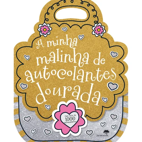 A Minha Malinha de Autocolantes Dourada