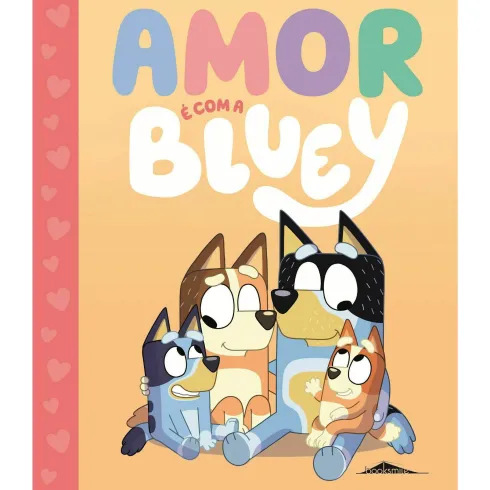 Amor é com A Bluey de Livro