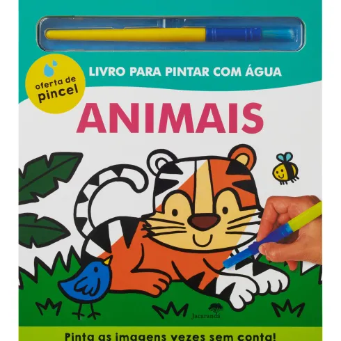 Animais - Livro Para Pintar Com Àgua de Aavv