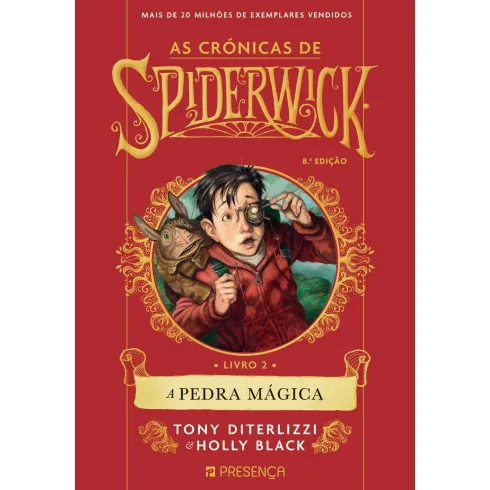 A Pedra Mágica de Tony DiTerlizzi e Holly Black - As Crónicas de Spiderwick - Livro 2