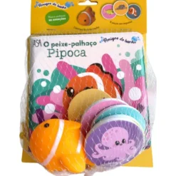 A Pinguim Patrícia de Livro De Banho