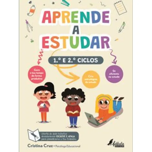 Aprende a Estudar - 1º e 2º Ciclos de Cristina Cruz