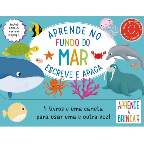 Aprende no Fundo do Mar - Escreve e Apaga