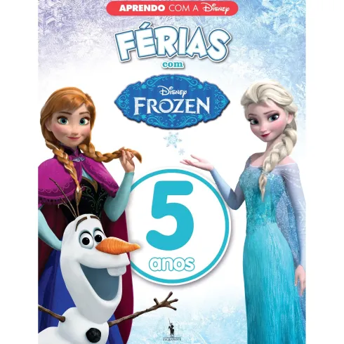 Aprendo com a Disney - Férias com Frozen 5 Anos