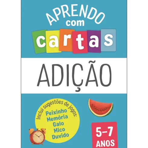 Aprendo com Cartas - Adição 5-7 Anos