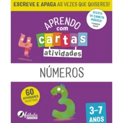 Aprendo com Cartas - Atividades - Números 3-7 Anos Ilustração: Maria Fernandes
