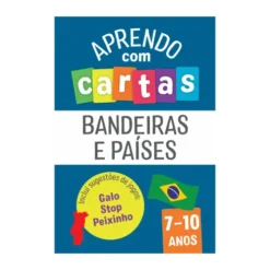 Aprendo com Cartas: Bandeiras e Países de Livro