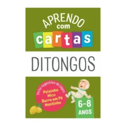 Aprendo Com Cartas: Ditongos 6-8 Anos de Sandrina Esteves