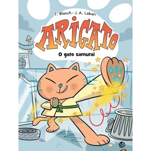 Arigato - O Gato Samurai de Teresa Blanch