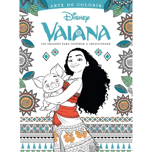 Arte De Colorir: Vaiana de Disney