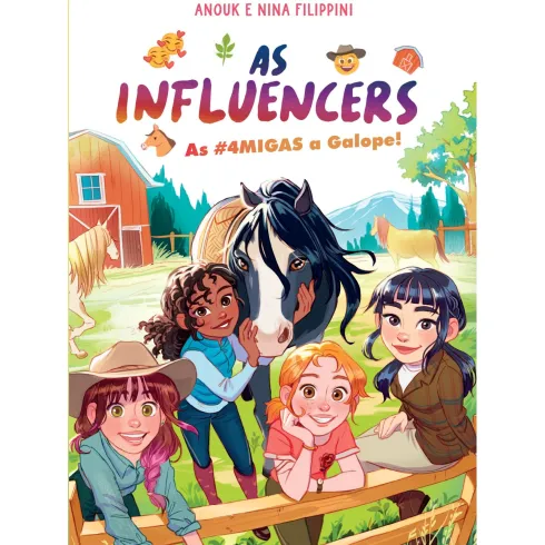 As Influencers 6 - As #4 Migas A Galope! de Anouk E Nina Filippini