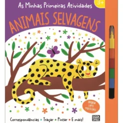 As Minhas Primeiras Atividades: Animais Selvagens de Lucie Austin