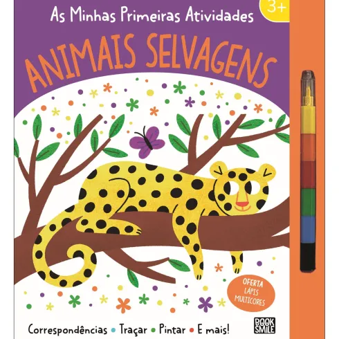 As Minhas Primeiras Atividades: Animais Selvagens de Lucie Austin