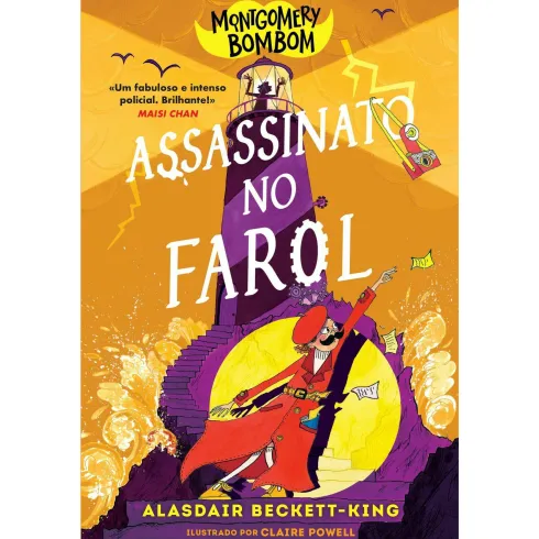 Assassinato no Farol de Alasdair Beckett-King - Montgomery Bombom Nº 2