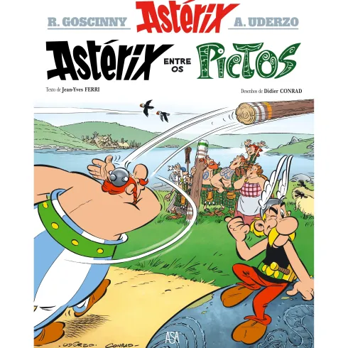 Astérix Entre os Pictos (volume 35) de René Goscinny e Albert Uderzo