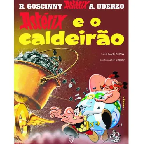 Astérix e o Caldeirão (volume 13) de Albert Uderzo e René Goscinny