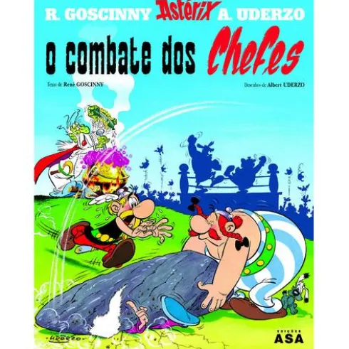 Astérix - O Combate dos Chefes de René Goscinny e Albert Uderzo