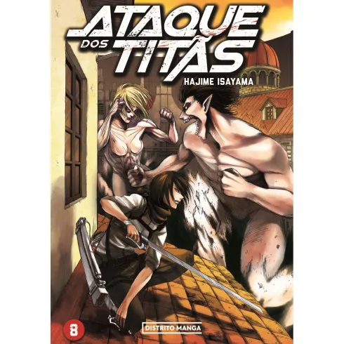 Ataque dos Titãs Livro 8 de Hajime Isayama