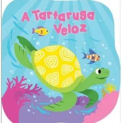 A Tartaruga Veloz de Vários Autores - Livro de Banho Mágico