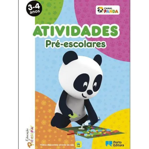 Atividades Pré-escolares - 3-4 Anos de Panda