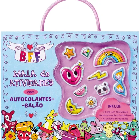 Bff - Mala De Atividades Com Autocolantes-Balão de Livro
