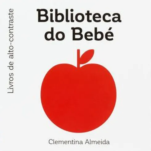 Biblioteca do Bebé (caixa Branca) de Clementina Almeida - Livros de Alto-contraste