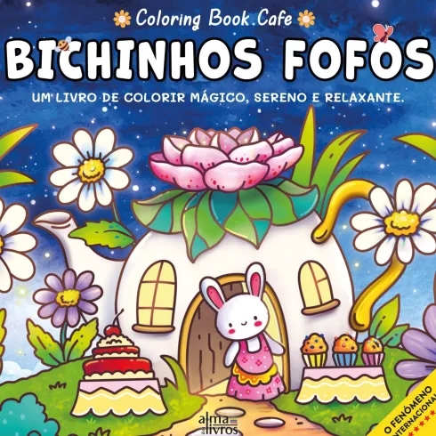 Bichinhos Fofos de Coloring Book Café