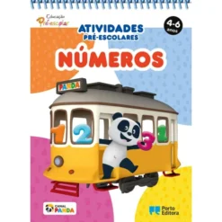 Bloco de Atividades Pré-Escolares Panda: Números - 4-6 Anos
