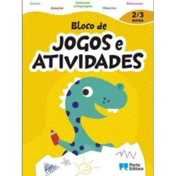 Bloco de Jogos e Actividades - 2 a 3 Anos
