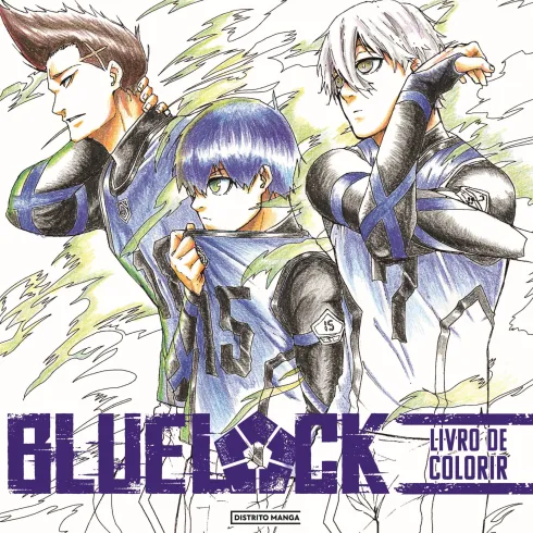 Blue Lock-Livro Colorir de Muneyuki Kaneshiro