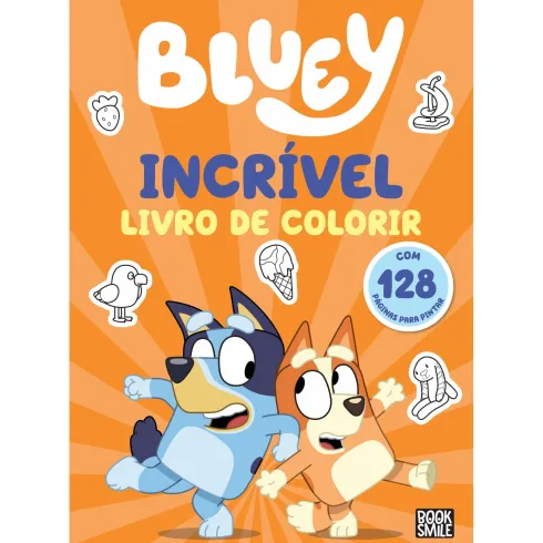 Bluey - Incrível Livro De Colorir