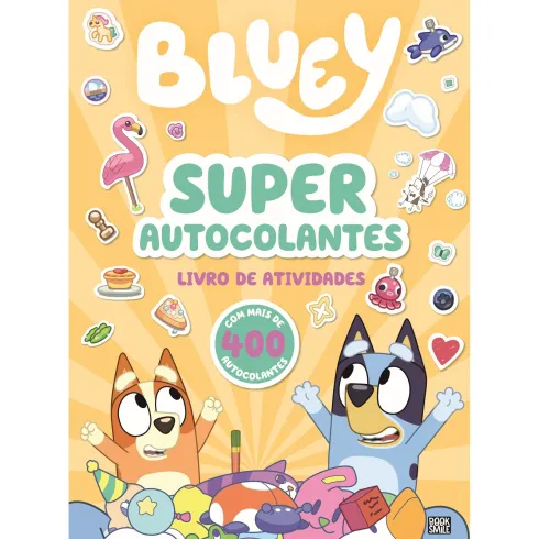 Bluey: Superautocolantes : Livro de Atividades