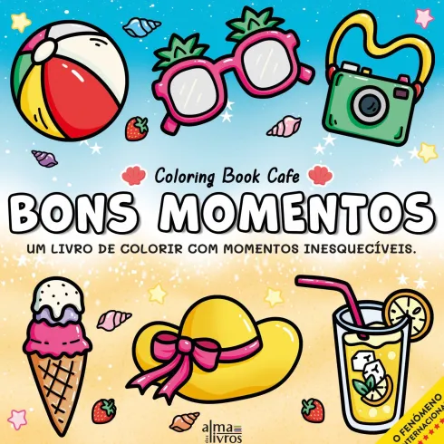 Bons Momentos de Coloring Book Cafe