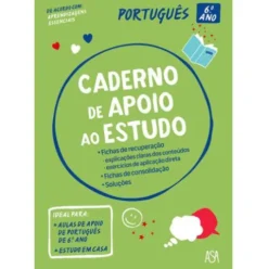 Caderno de Apoio ao Estudo - Português - 6.º Ano
