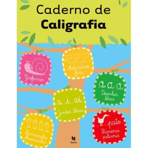 Caderno de Caligrafia de Manuel J. E. Santo Ferrão