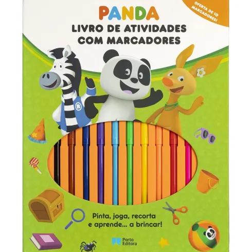 Canal Panda - Livro de Atividades com Marcadores