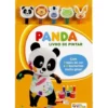 Canal Panda - Livro de Pintar Com 5 Lápis de Cor e 5 Borrachas Muito Giras!