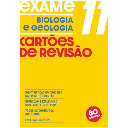 Cartões de Revisão Biologia e Geologia 11 de Patrícia Mondragon