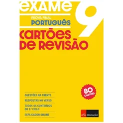 Cartões de Revisão - Exame Português 9.º Ano de Alexandra Azevedo