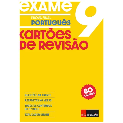 Cartões de Revisão - Exame Português 9.º Ano de Alexandra Azevedo