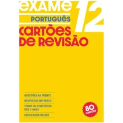 Cartões de Revisão Português 12 de Carla Marques
