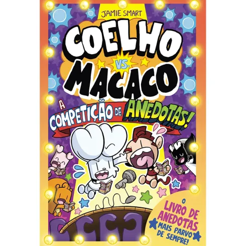 Coelho Vs. Macaco: A Competição de Anedotas! de Jamie Smart