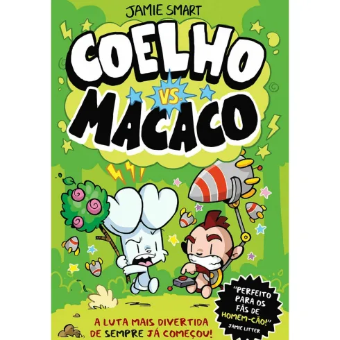 Coelho Vs. Macaco de Jamie Smart